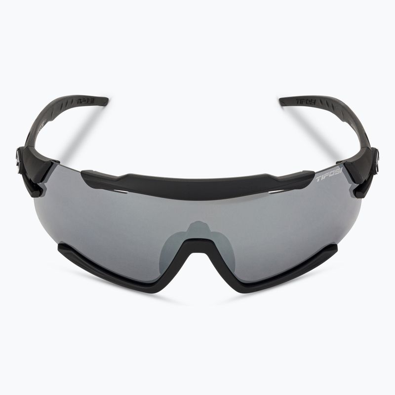 Очила за колоездене Tifosi Aethon 3 matte black/smoke/ac red/clear 4