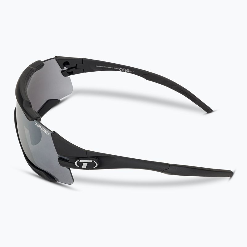 Очила за колоездене Tifosi Aethon 3 matte black/smoke/ac red/clear 5