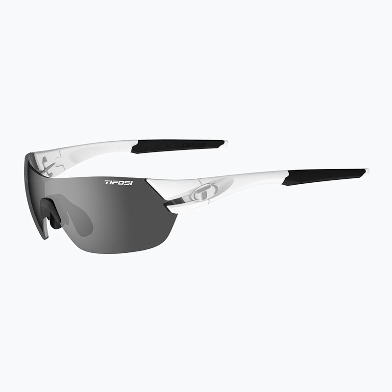 Очила за колоездене Tifosi Slice matte white/smoke/ac red/clear 6