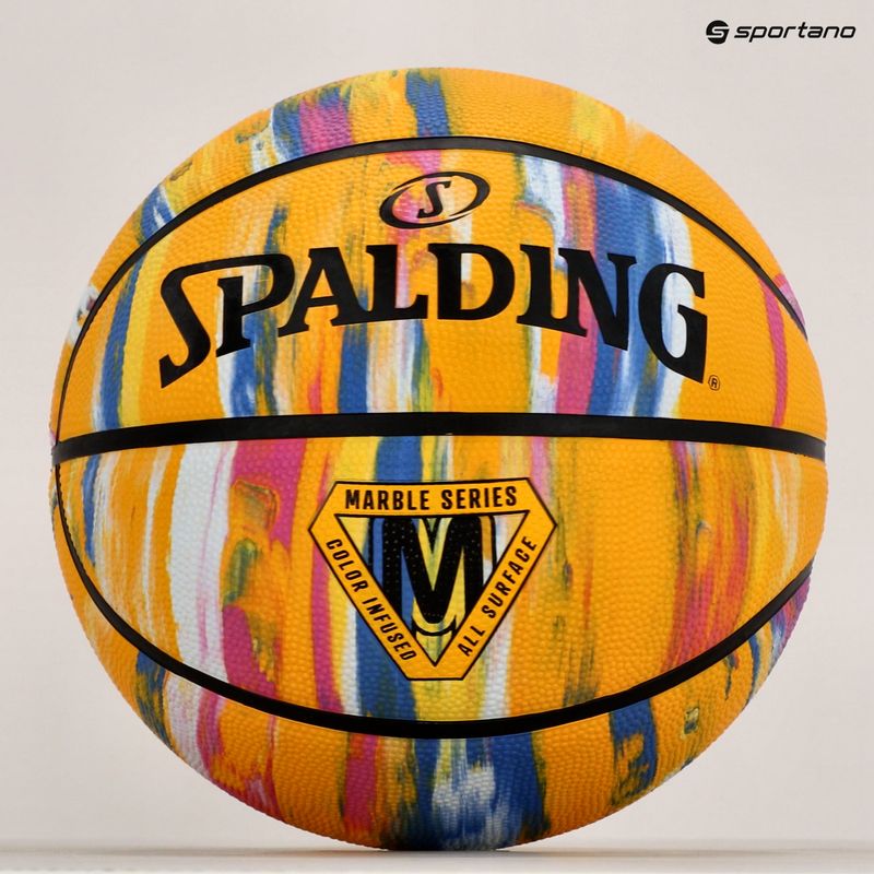 Spalding Мраморна баскетболна топка 84401Z размер 7 5