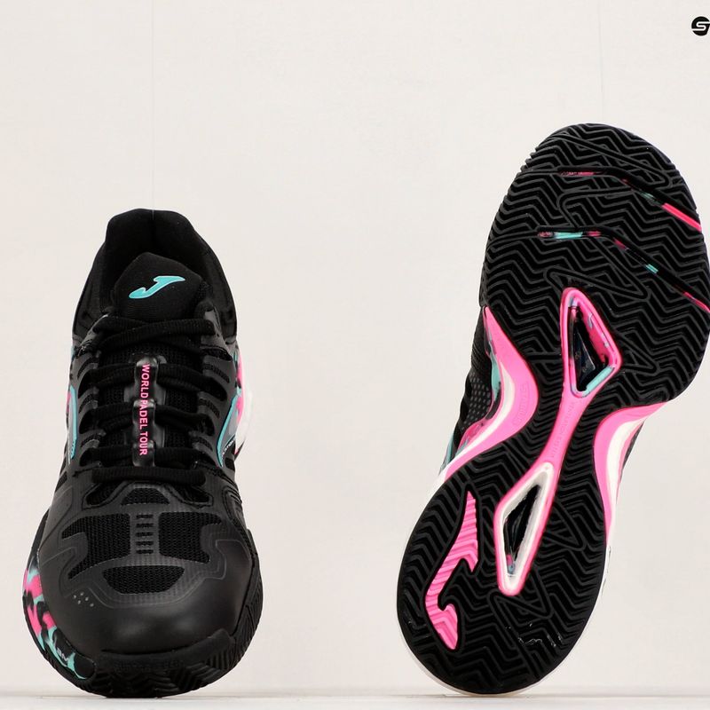 Дамски обувки за тенис Joma T.Slam Lady black/fuchsia 18