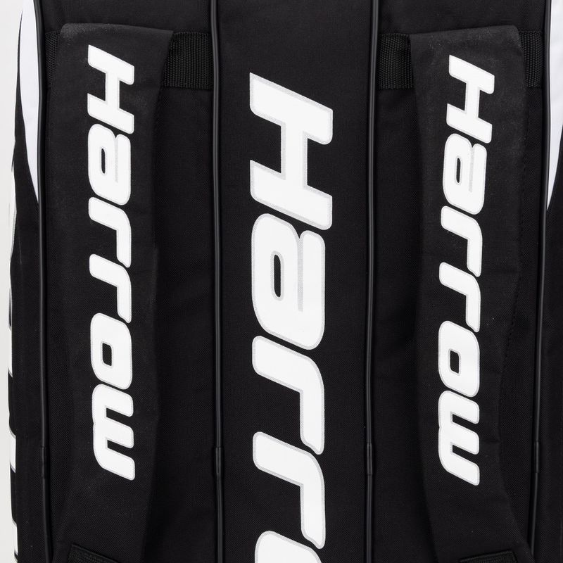 Тенис чанта Harrow Pro Racquet Bag black/silver 9