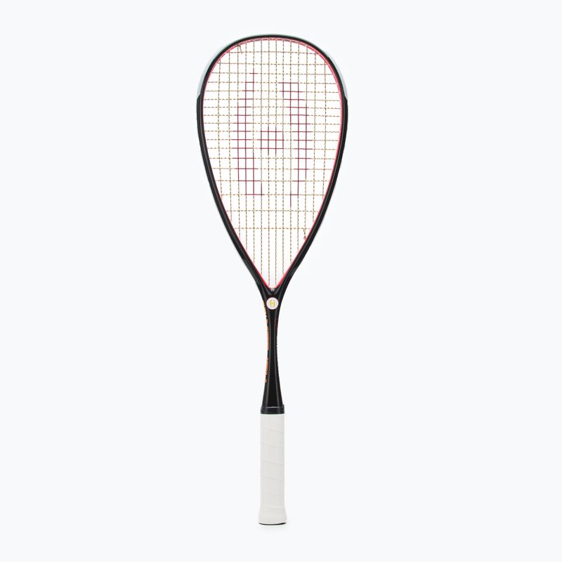 Ракета за скуош Harrow Reflex 125 Tarek Momen Signature black/ red/ yellow 