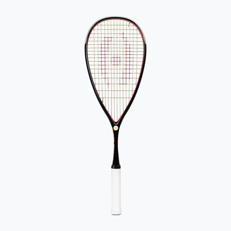 Ракета за скуош Harrow Reflex 125 Tarek Momen Signature black/ red/ yellow 