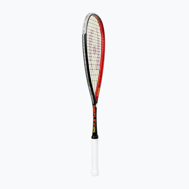 Ракета за скуош Harrow Reflex 125 Tarek Momen Signature black/ red/ yellow  2