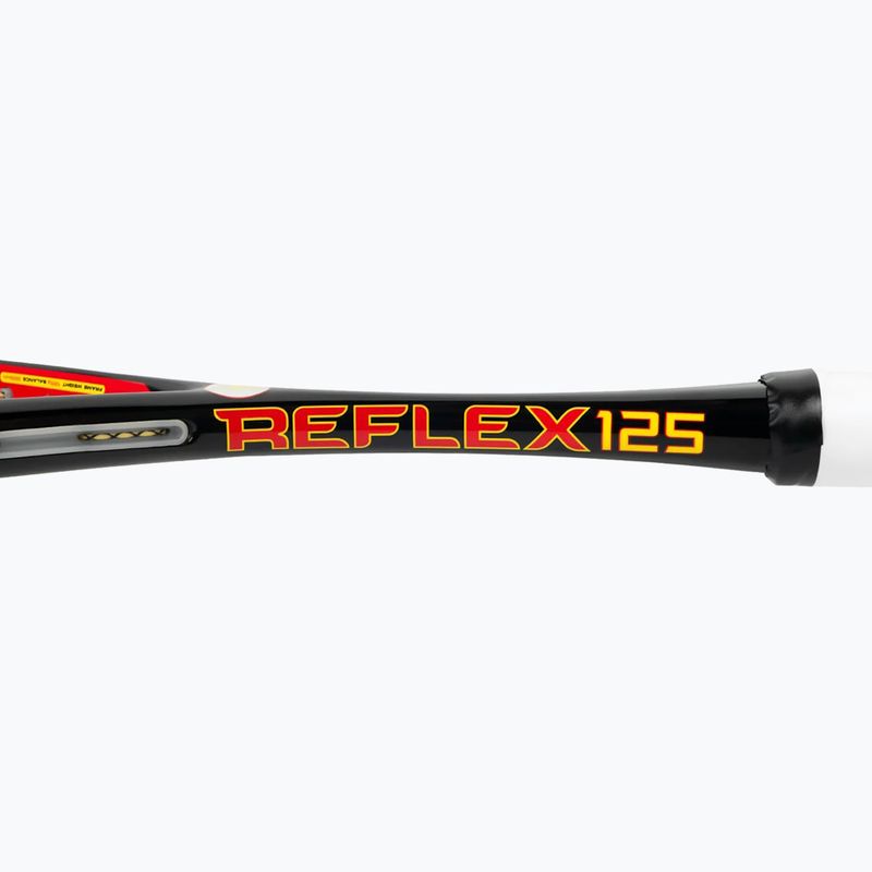 Ракета за скуош Harrow Reflex 125 Tarek Momen Signature black/ red/ yellow  3