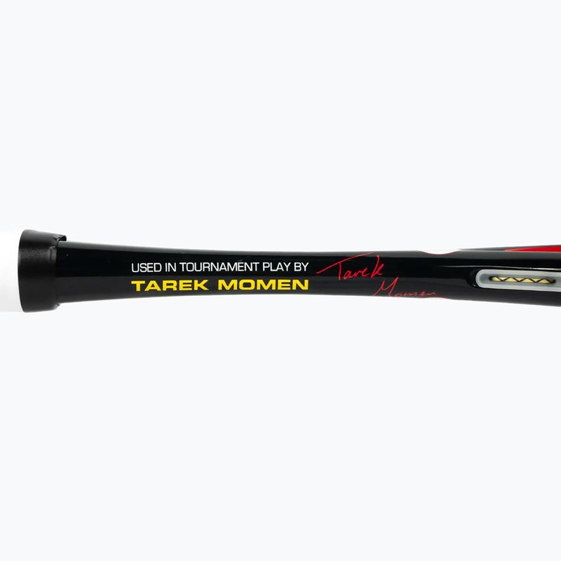 Ракета за скуош Harrow Reflex 125 Tarek Momen Signature black/ red/ yellow  4