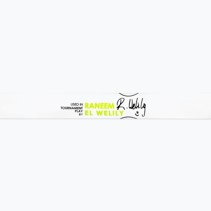 Ракета за скуош Harrow Vapor 115 Raneem El Welily Signature white/lime 9
