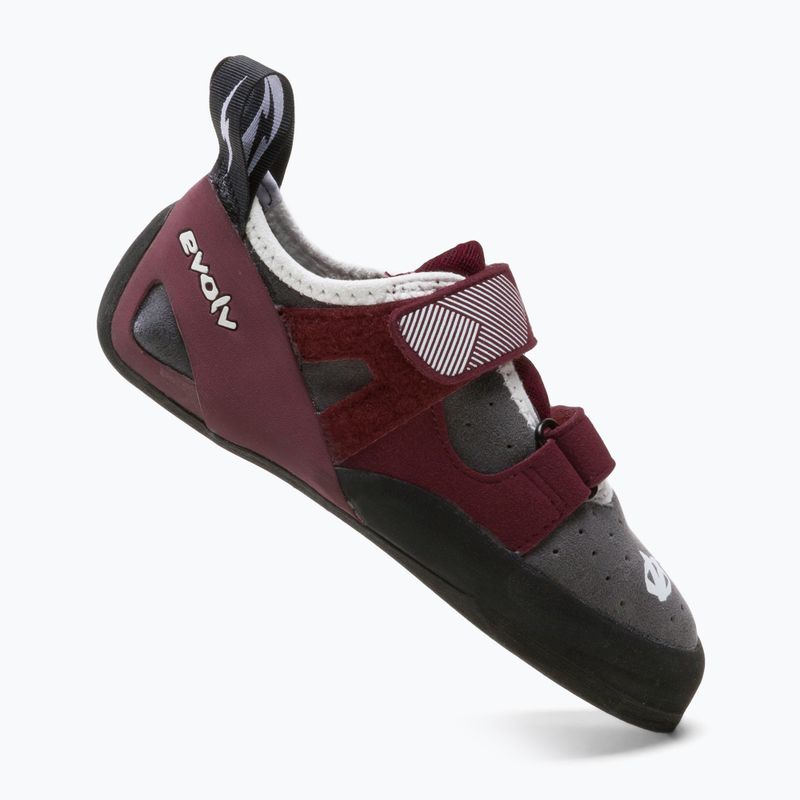 Дамски обувки за катерене Evolv Elektra grey/merlot 2