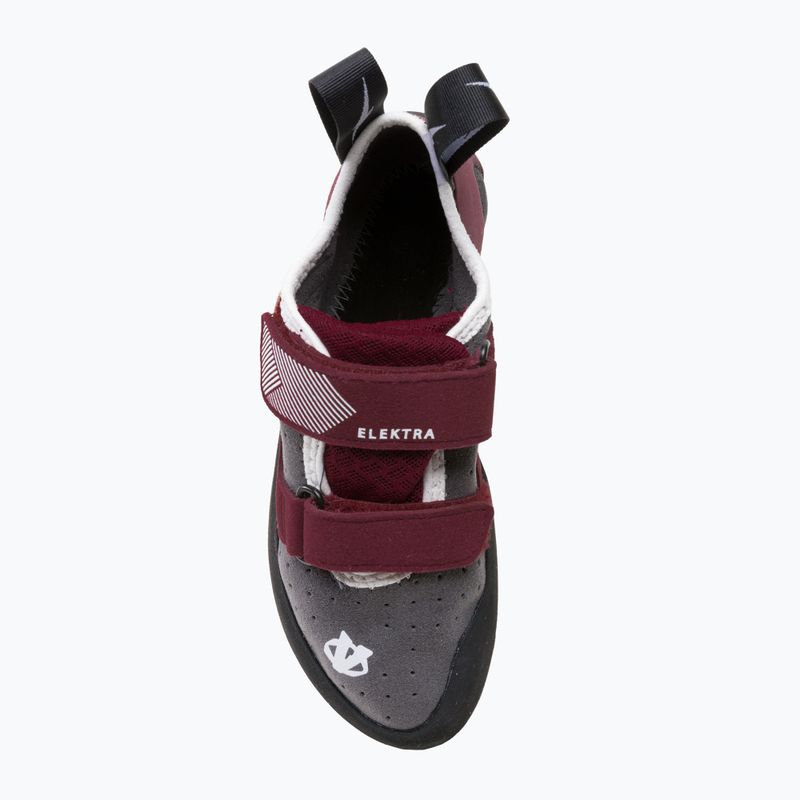 Дамски обувки за катерене Evolv Elektra grey/merlot 6