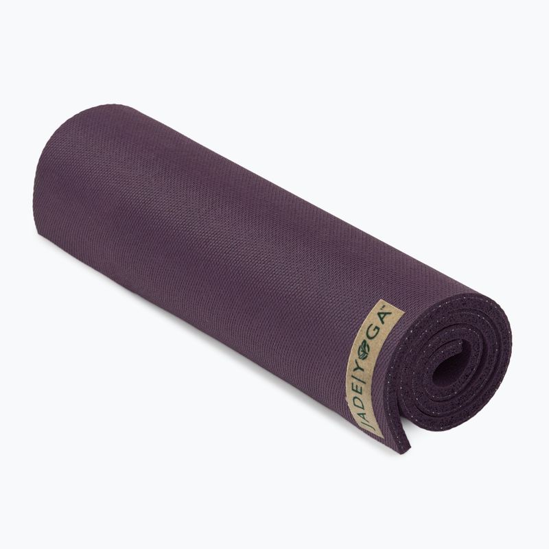 Подложка за йога JadeYoga Fusion Mini Mat 5/16“' 24'„ 12“' 8 mm purple 5