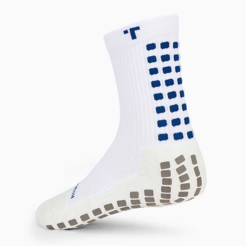Футболни чорапи TRUsox Mid-Calf Cushion 3.0 Limited Edition white/blue 2