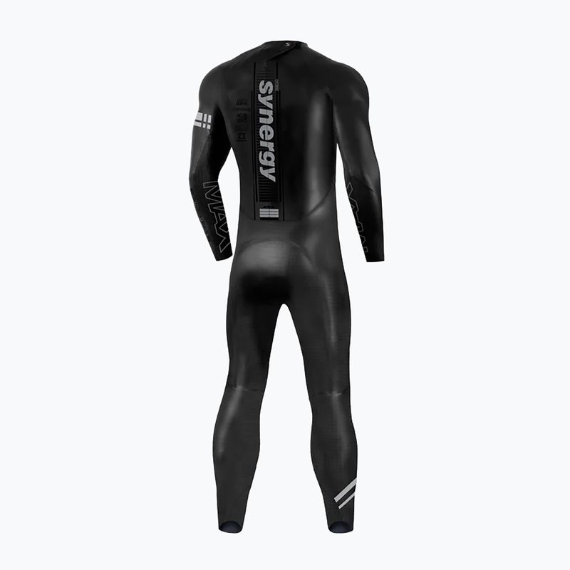 Мъжки гащеризон за триатлон Synergy Hybrid EFX4 Full Sleeve Triathlon black 2