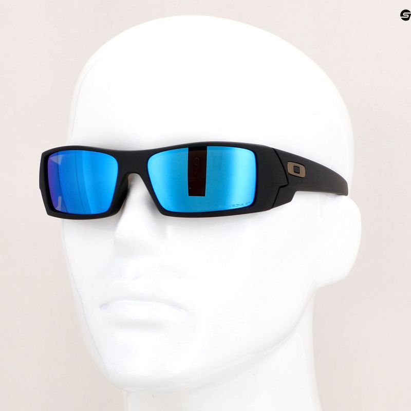 Слънчеви очила Oakley Gascan matte black/prizm sapphire polarized 12