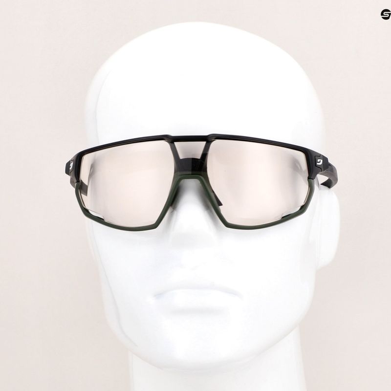 Очила за колоездене Julbo Rush R Eactiv 0-3 High Contrast матово черно/каки 10