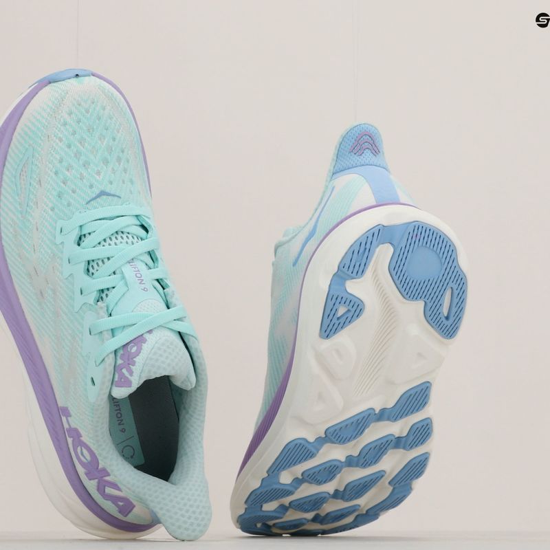 Дамски обувки за бягане HOKA Clifton 9 sunlit ocean/lilac mist 13
