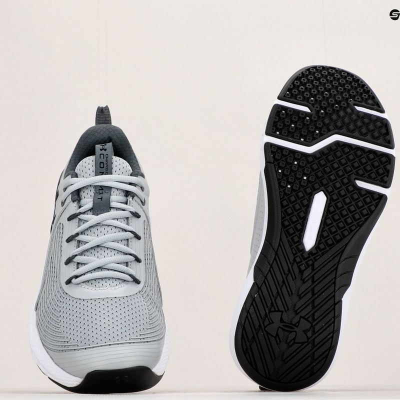 Under Armour Charged Commit Tr 3 mod gray/pitch gray/black мъжки обувки за тренировка 11