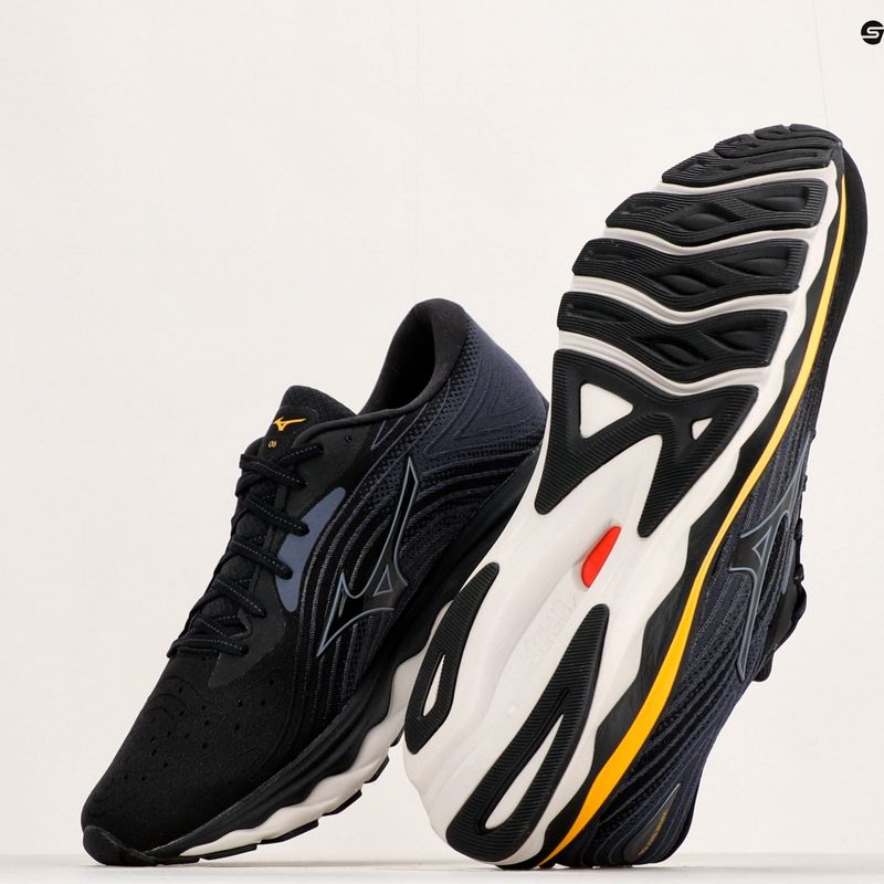 Мъжки обувки за бягане Mizuno Wave Sky 6 black/tradewinds/gold fusion 11