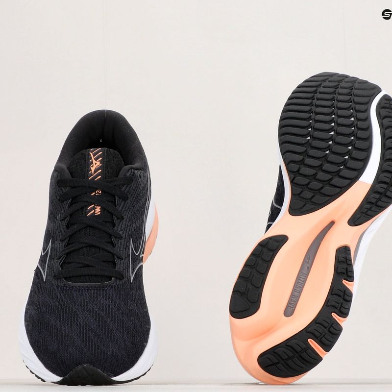Дамски обувки за бягане Mizuno Wave Rider 26 odyssey gray/quicksilver/salmon 12