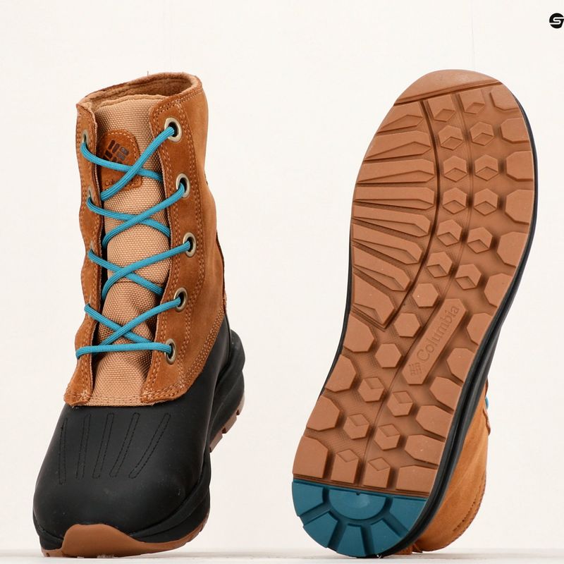 Дамски ботуши за сняг Columbia Moritza Shield Omni-Heat elk/river blue 21