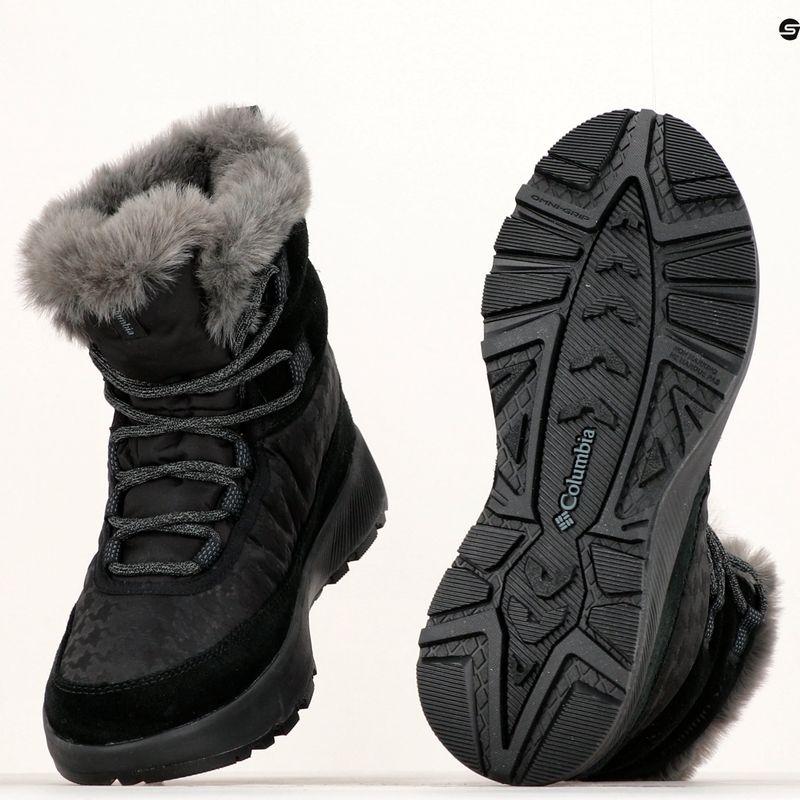 Дамски ботуши за сняг Columbia Slopeside Peak Luxe black/graphite 22