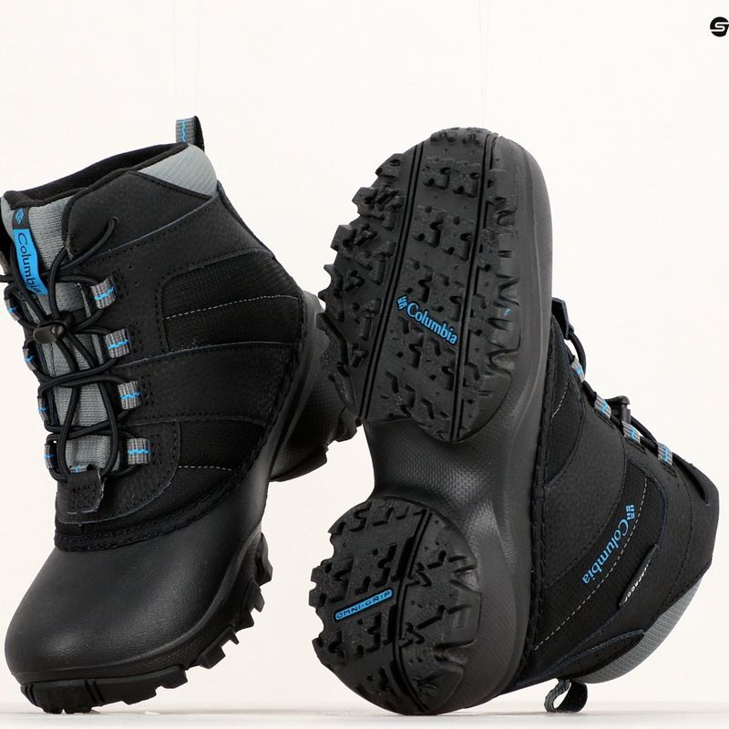 Детски ботуши за сняг Columbia Rope Tow III WP Boy black/dark compass 12