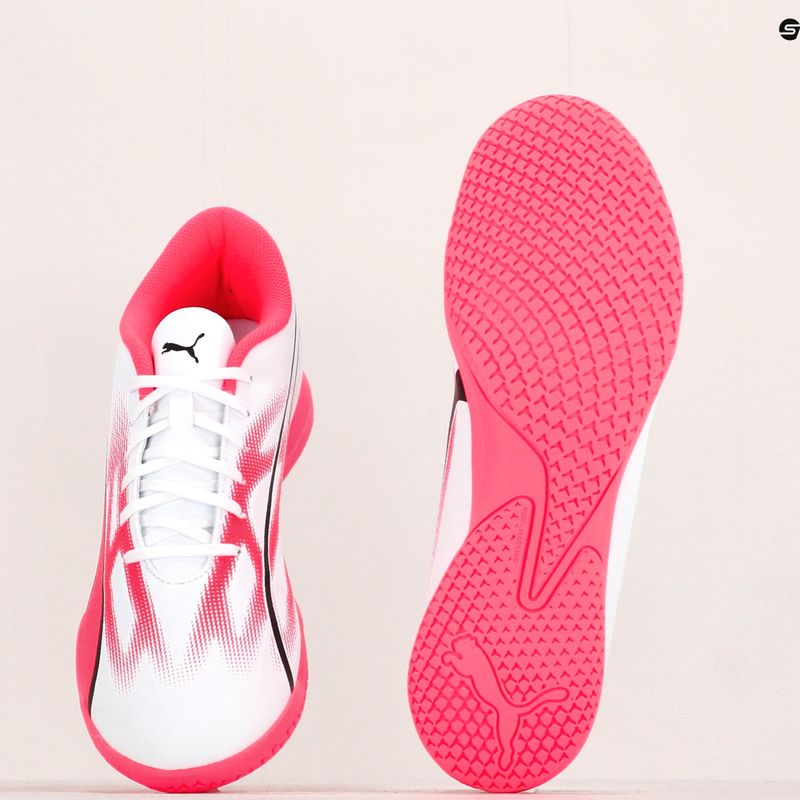 Мъжки футболни обувки PUMA Ultra Play IT puma white/puma black/fire orchid 16