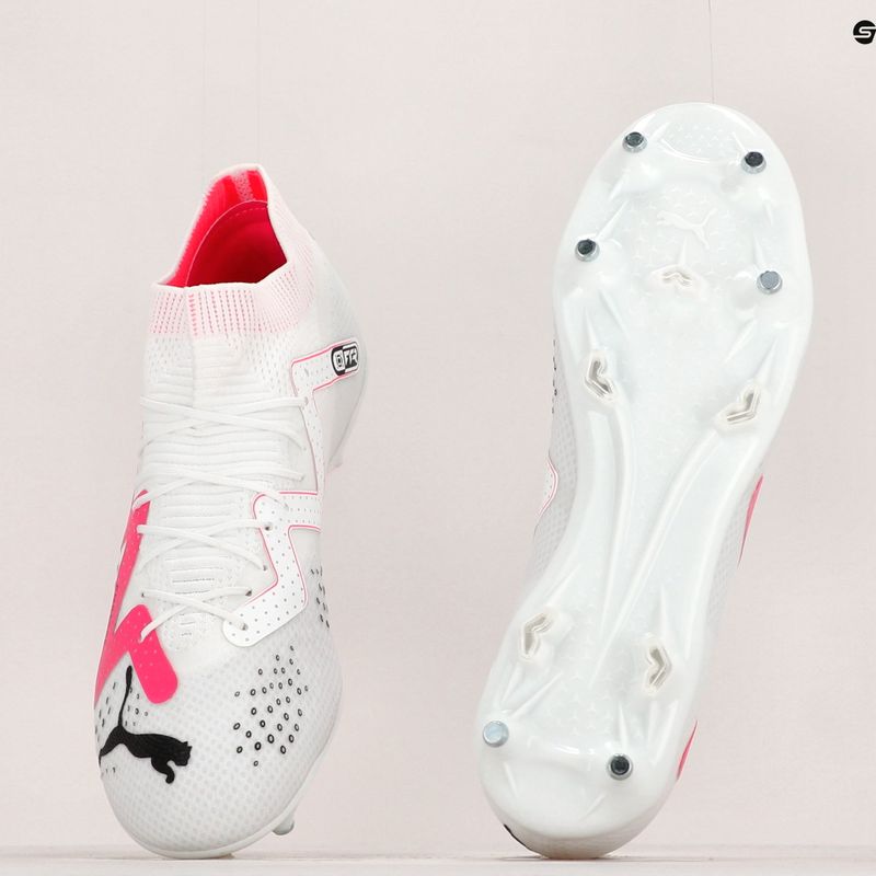 PUMA Future Pro MXSG мъжки футболни обувки puma white/puma black/fire orchid 12