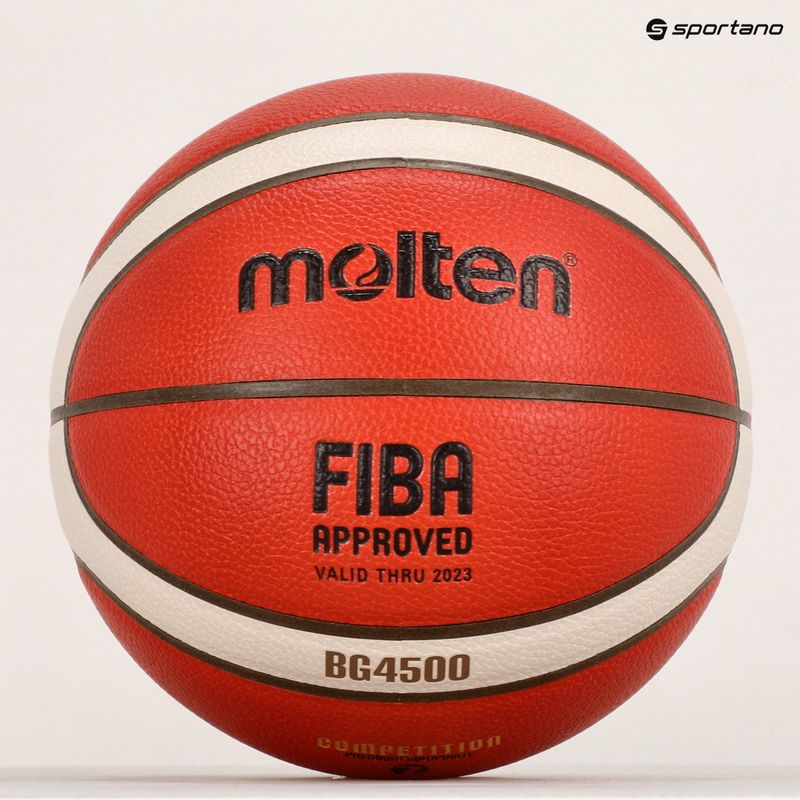 Баскетболна топка Molten B7G4500-PL FIBA размер 7 7