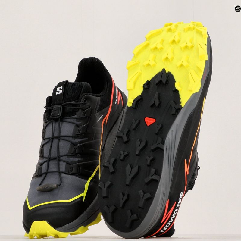 Мъжки обувки за бягане Salomon Thundercross black/quiet shade/fiery coral 17