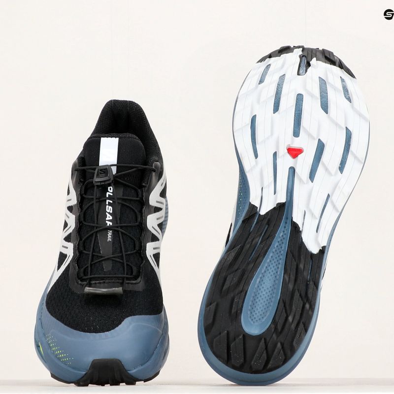 Мъжки обувки за бягане Salomon Pulsar Trail black/china blue/arctic ice 17