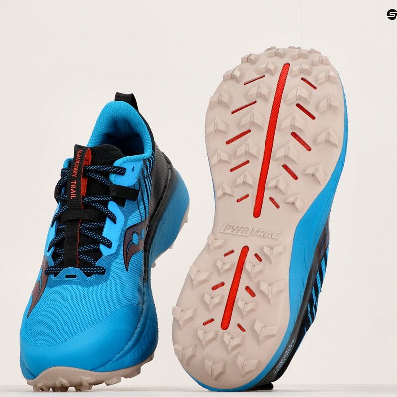 Мъжки обувки за бягане Saucony Endorphin Edge ocean/black 18