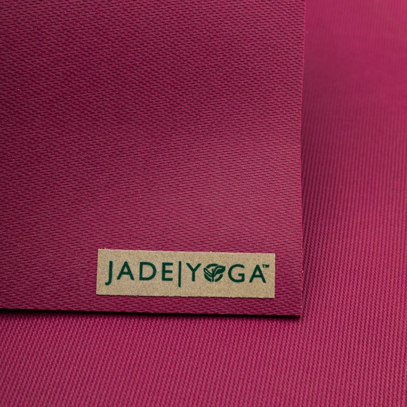 Килимче за йога JadeYoga Harmony 3/16'' 68'' 5 мм бордо 368RB 3