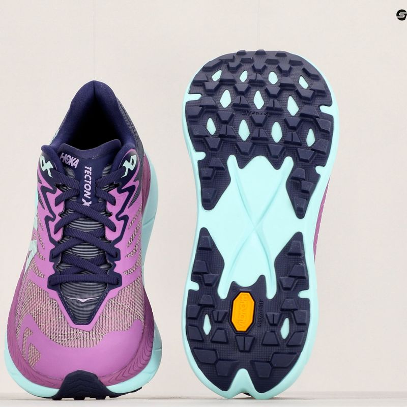 Дамски обувки за бягане HOKA Tecton X 2 orchid flower/night sky 21