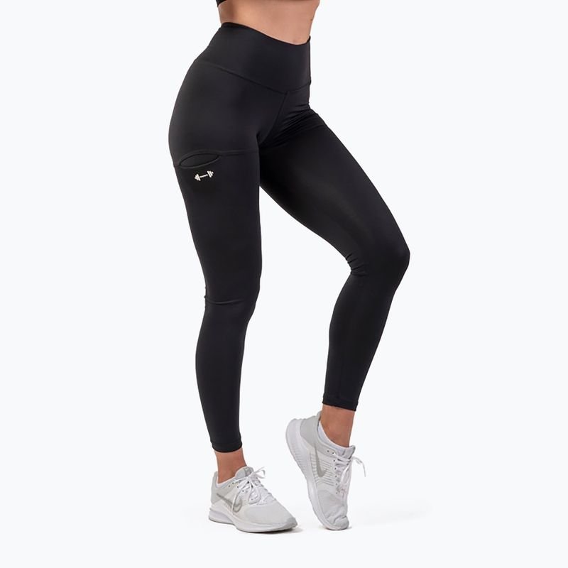 Дамски клинове NEBBIA Active High-Waist Smart Pocket black 402 5