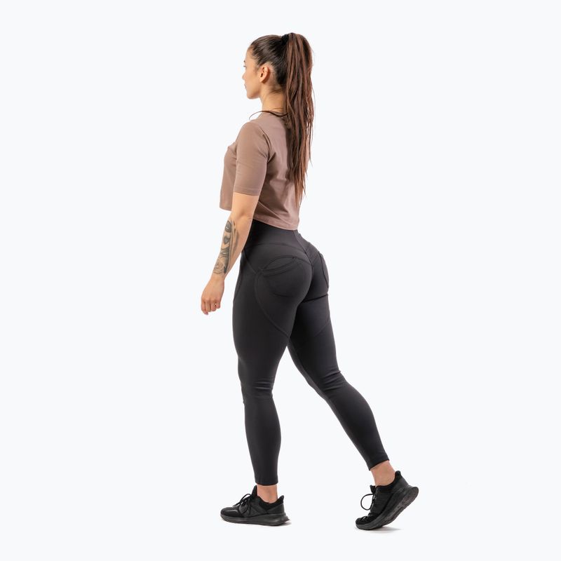 Дамски тренировъчен клин NEBBIA Lifting Effect Bubble Butt black 5