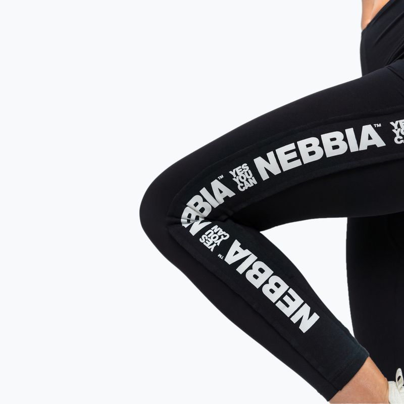 Тренировъчен клин за жени NEBBIA Iconic black 6