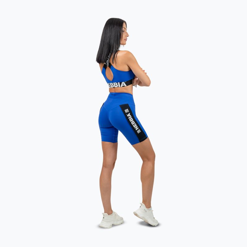 Спортен сутиен NEBBIA Iconic blue 5