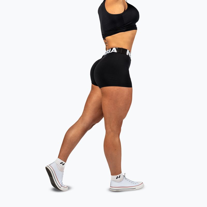 Дамски тренировъчни шорти NEBBIA Glute Pump black 3