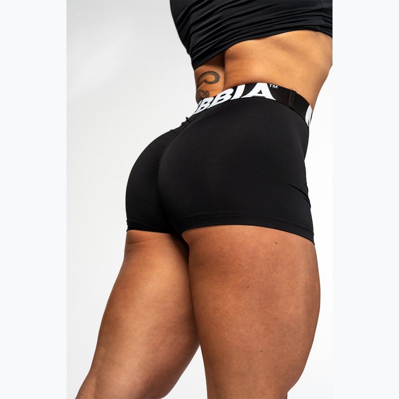 Дамски тренировъчни шорти NEBBIA Glute Pump black 5
