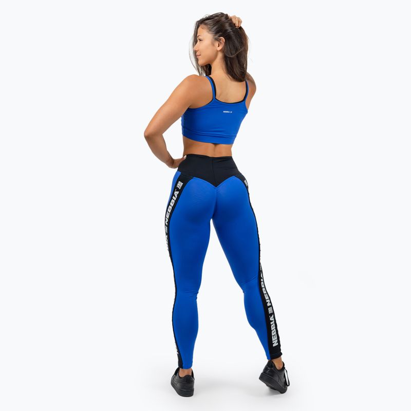 Сутиен fitness NEBBIA Flex blue 3