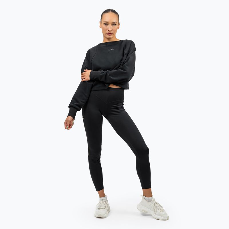 Дамски топ за тренировка NEBBIA Gym Spirit Crop black 2