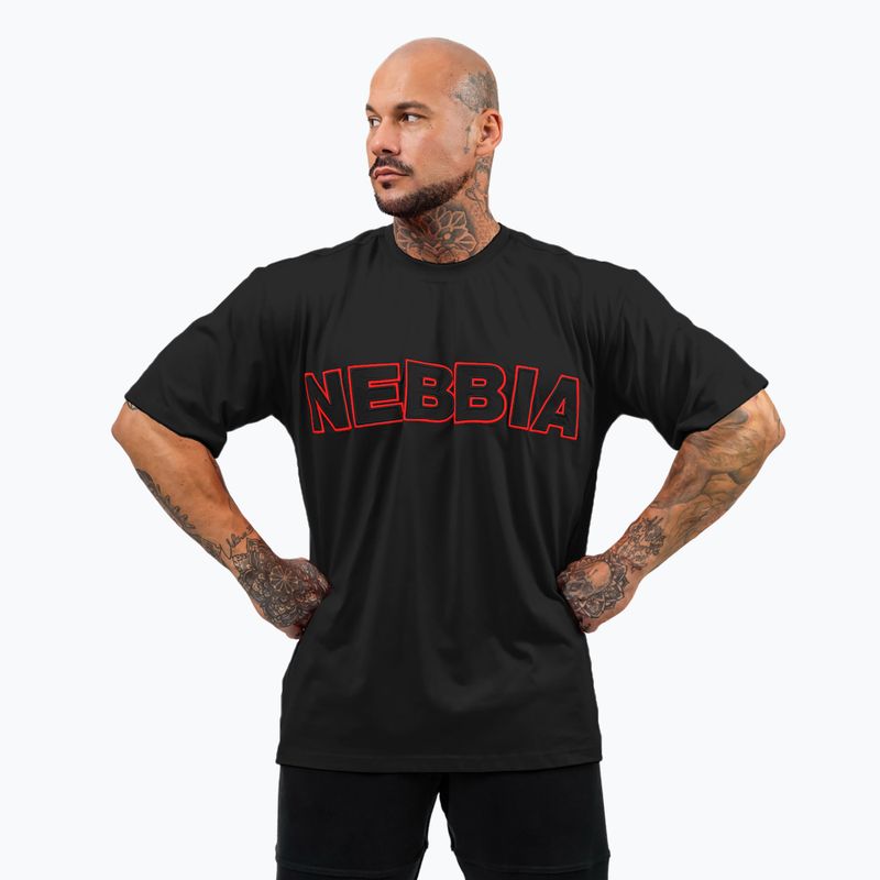 Мъжка тениска NEBBIA Legacy black