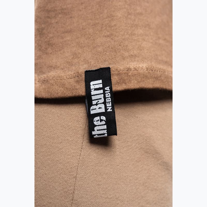 Мъжки потник за тренировка NEBBIA Washed-Off Stringer Max Out light brown 6