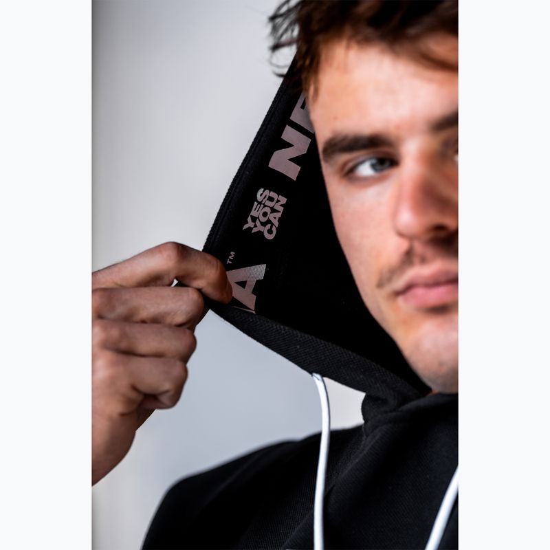 Мъжки суитшърт за тренировка NEBBIA Hero black 6