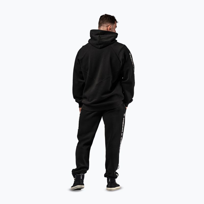 Мъжки суитшърт NEBBIA Hero Hoodie black 3
