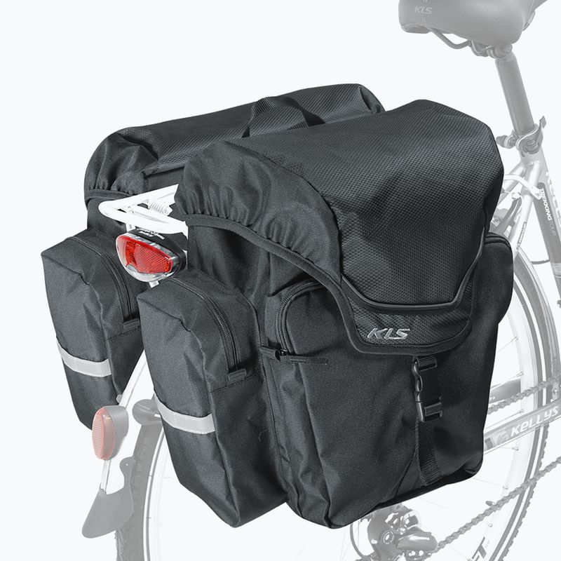 Велосипедна чанта Kellys Adventure 40 l черна