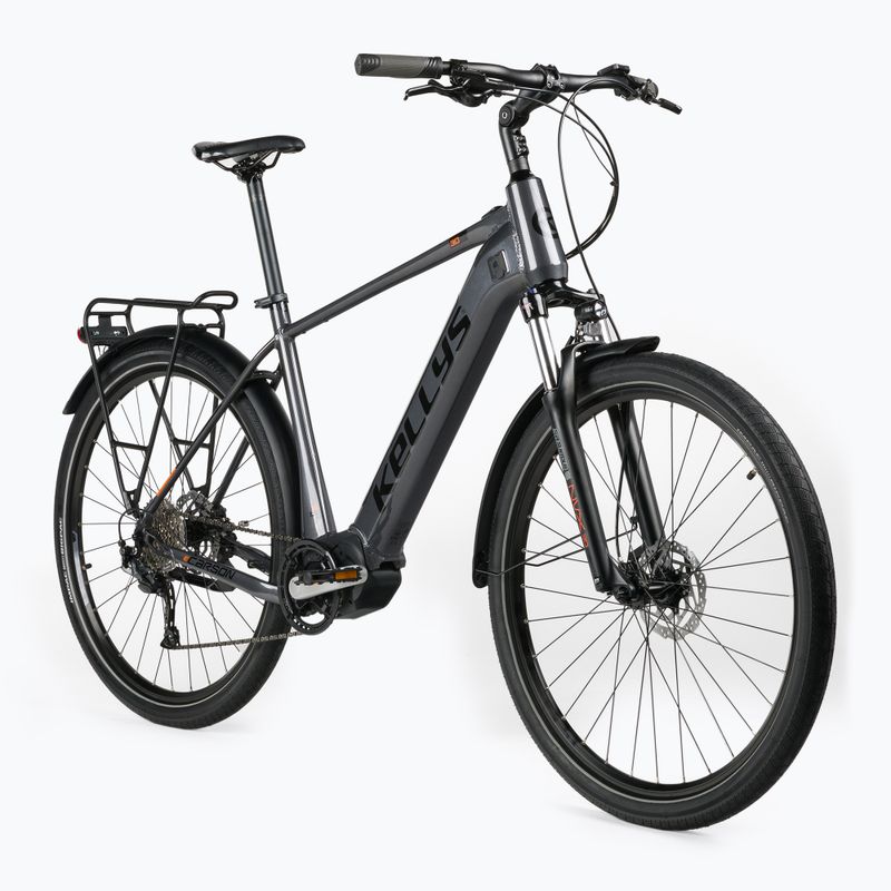 Kellys E-Carson 30 28 725Wh електрически велосипед сив 69641 2