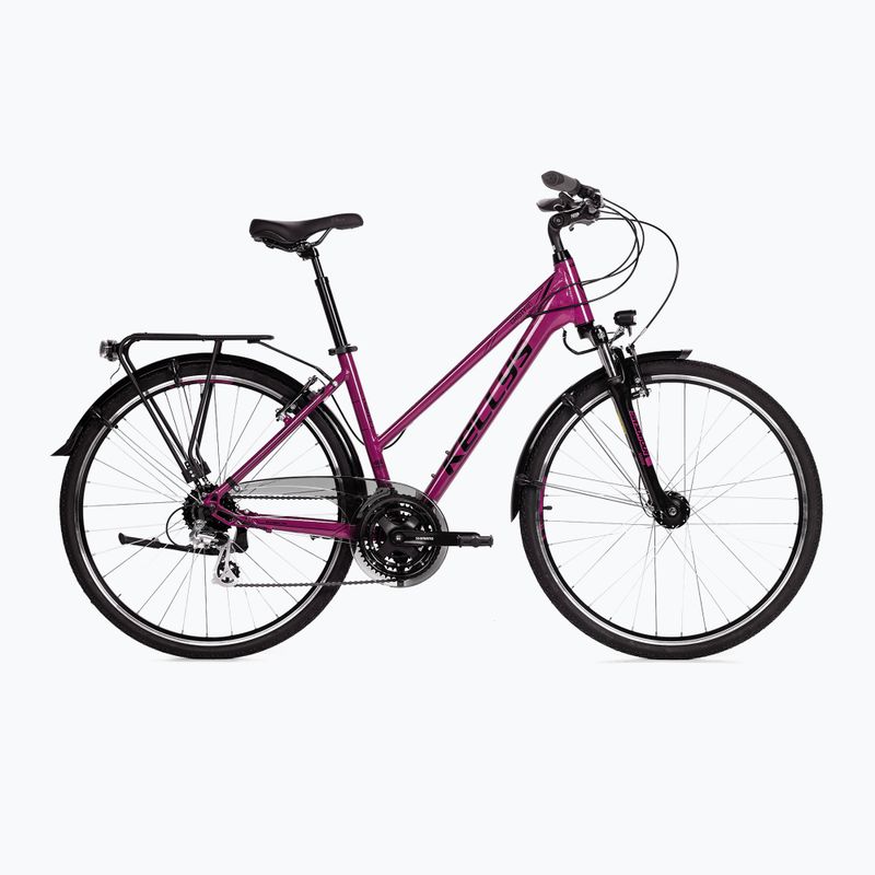Дамски трекинг велосипед Kellys Cristy 40 violet