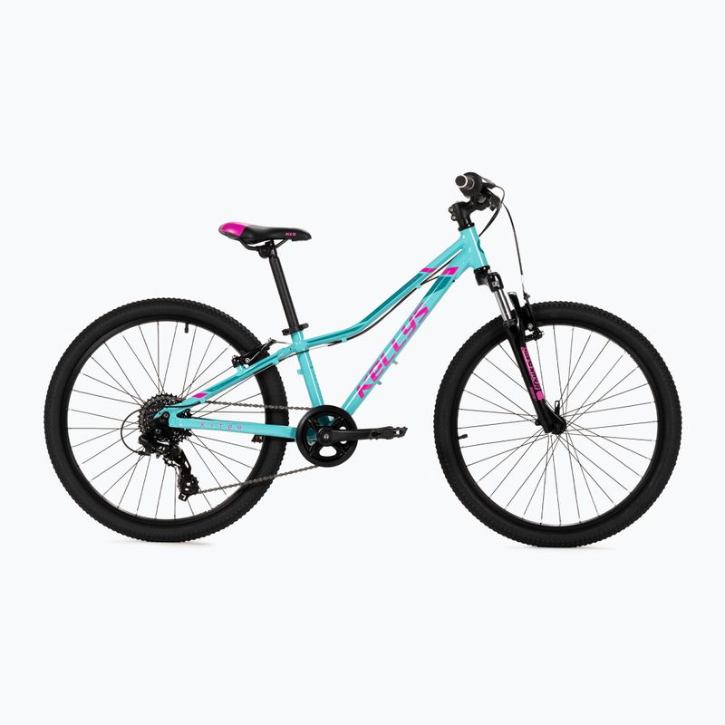 Детски велосипед Kellys Kiter 50 24" тюркоазен